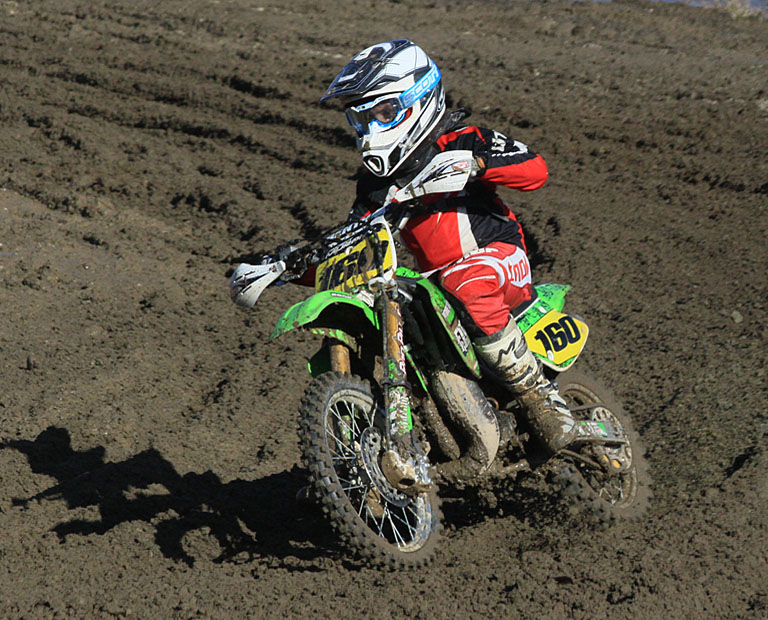 Motocross Racer on the Turn 3   P OMalley